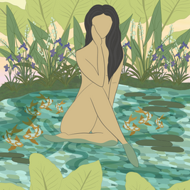 Koi Woman
